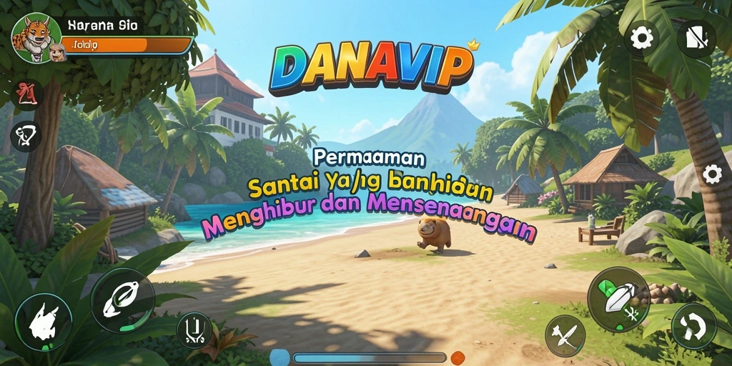 Tampilan menarik dari gameplay DANAVIP yang mengasyikkan.