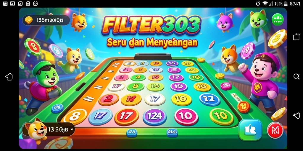 Gameplay seru dari FILTER303 menunjukkan momen menarik dalam permainan Bingo.