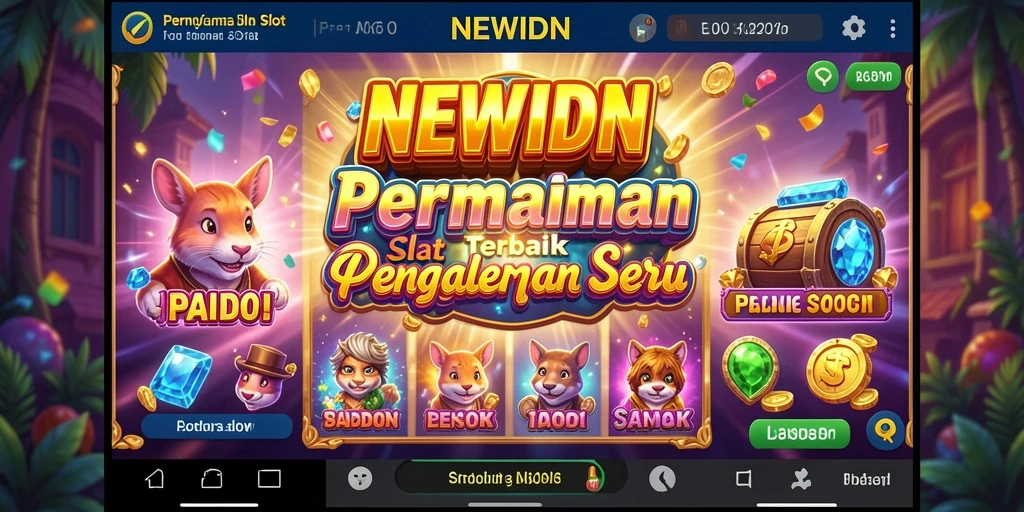 Tampilan gameplay menarik dari slot NEWIDN yang memukau.