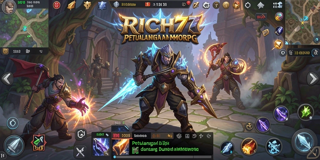 Tampilan menarik dari gameplay <strong>RICH7</strong> yang penuh aksi dan petualangan.