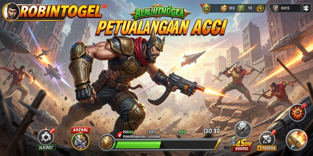 Pengalaman aksi mendebarkan di ROBINTOGEL.