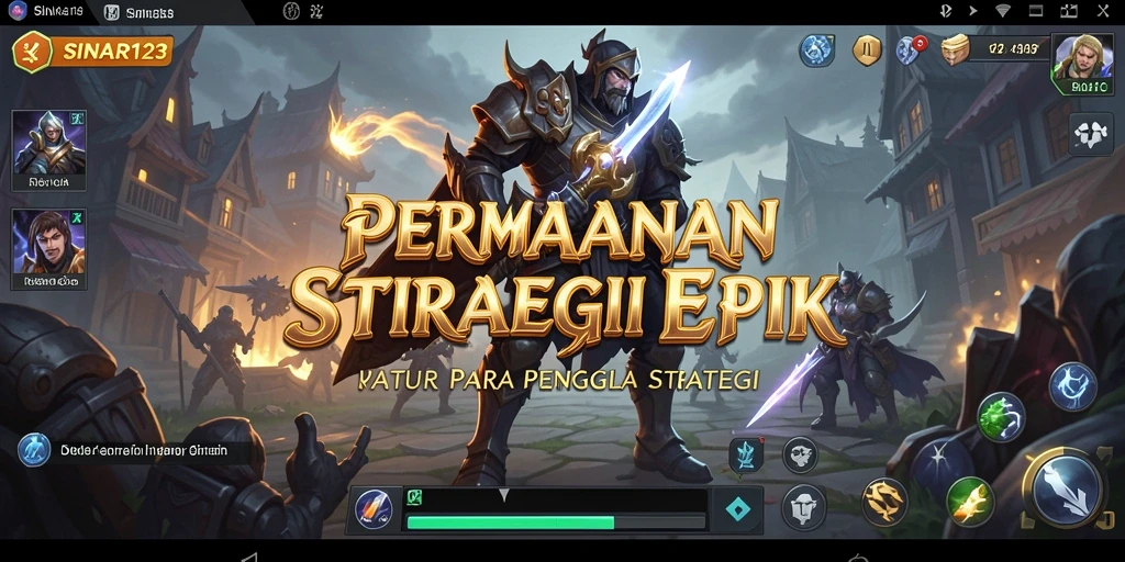 Tampilan menarik dari gameplay SINAR123 yang menggugah semangat strategis.