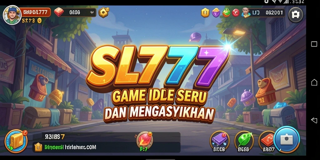 Tampilan utama gameplay SL777 yang menarik dan interaktif.