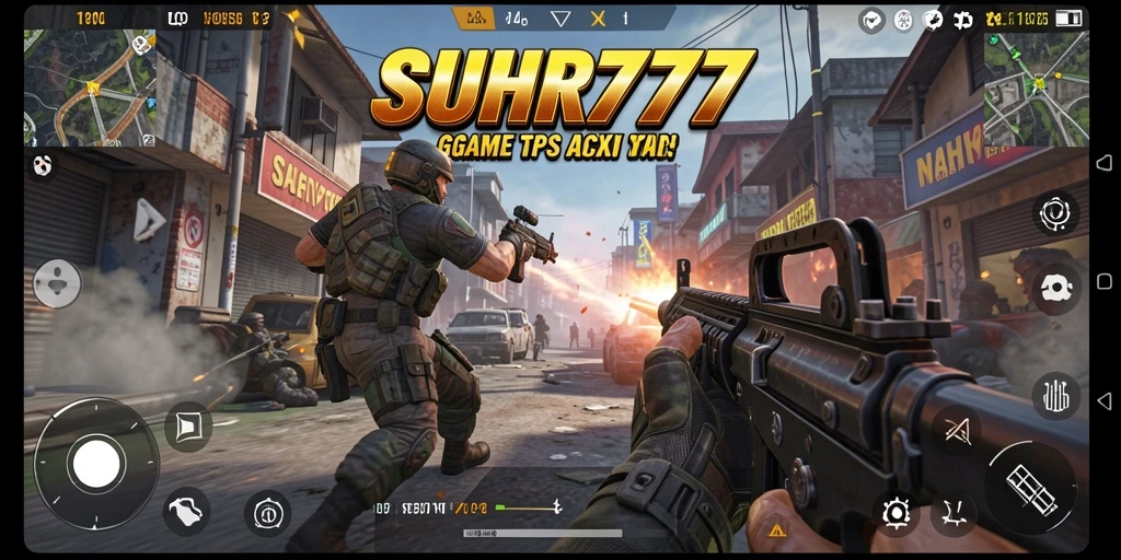 Tampilan gameplay seru dalam permainan TPS SUHU777.